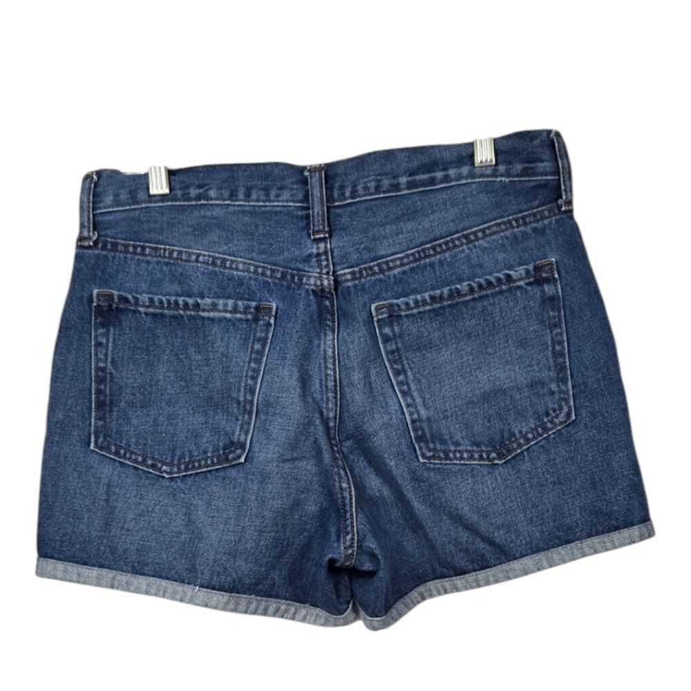 Old Navy Baggy Dad Jean Shorts Size 8 High Rise Relaxed Denim Coastal Cowgirl - Picture 6 of 6